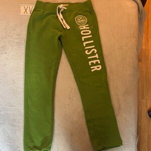 Hollister Vibrant Green Joggers